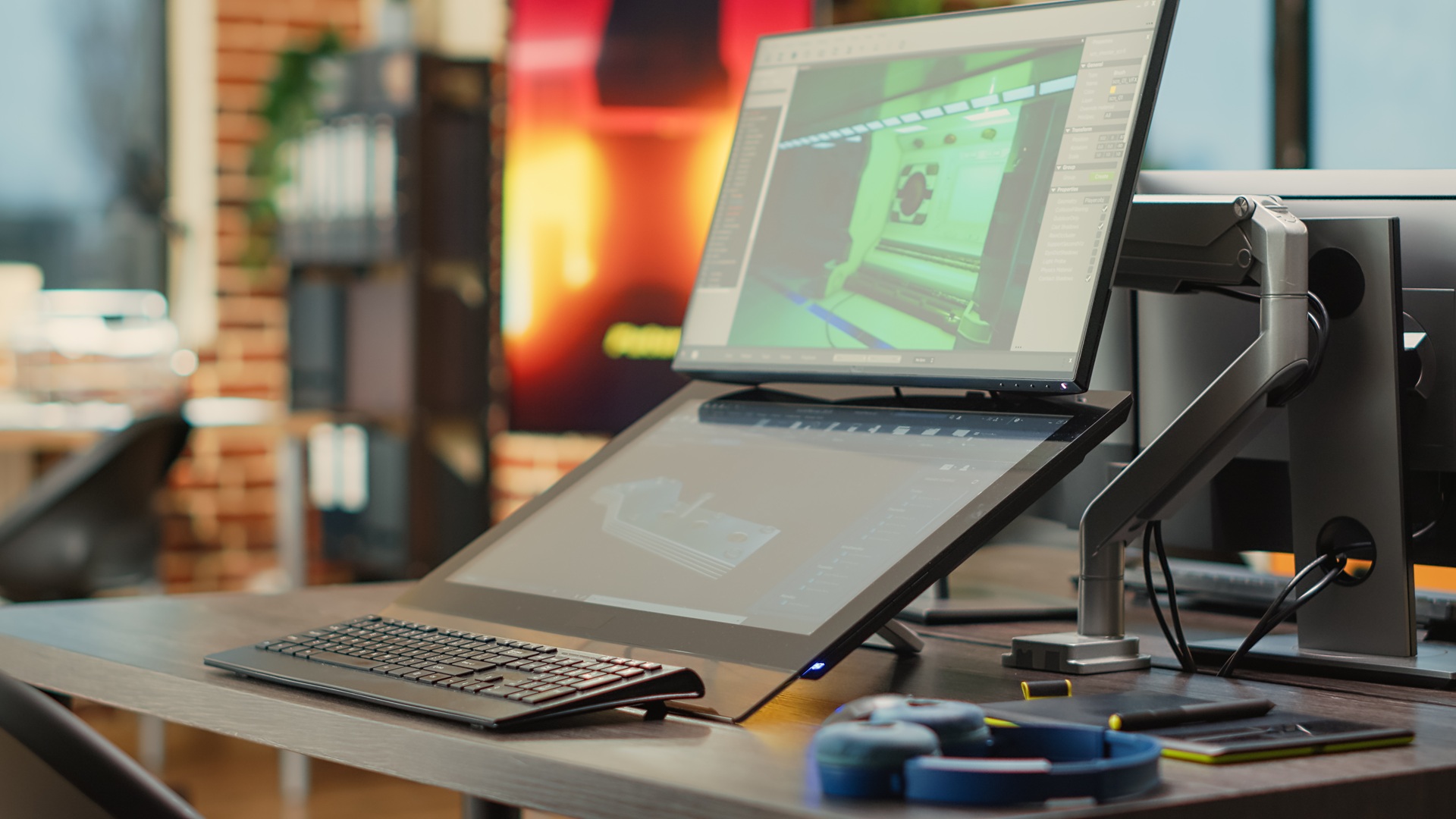 Moderner Arbeitsplatz zur digitalen Prozessüberwachung und Steuerung | Vakuumsensoren